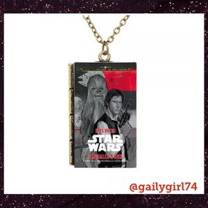 4 For $20 Star Wars Book Brass Necklace